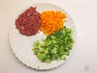 山药肉末疙瘩汤的做法步骤2 山药肉末疙瘩汤的做法步骤2