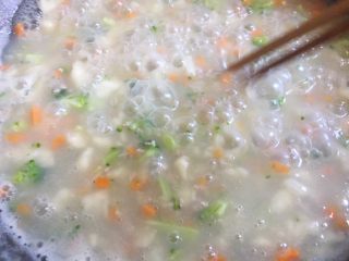 山药肉末疙瘩汤的做法步骤12 山药肉末疙瘩汤的做法步骤12