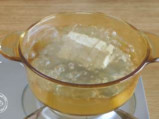 肉末烧豆腐的做法步骤3 肉末烧豆腐的做法步骤3