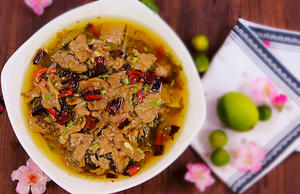 酸菜肉片的做法(图7) 6.jpg