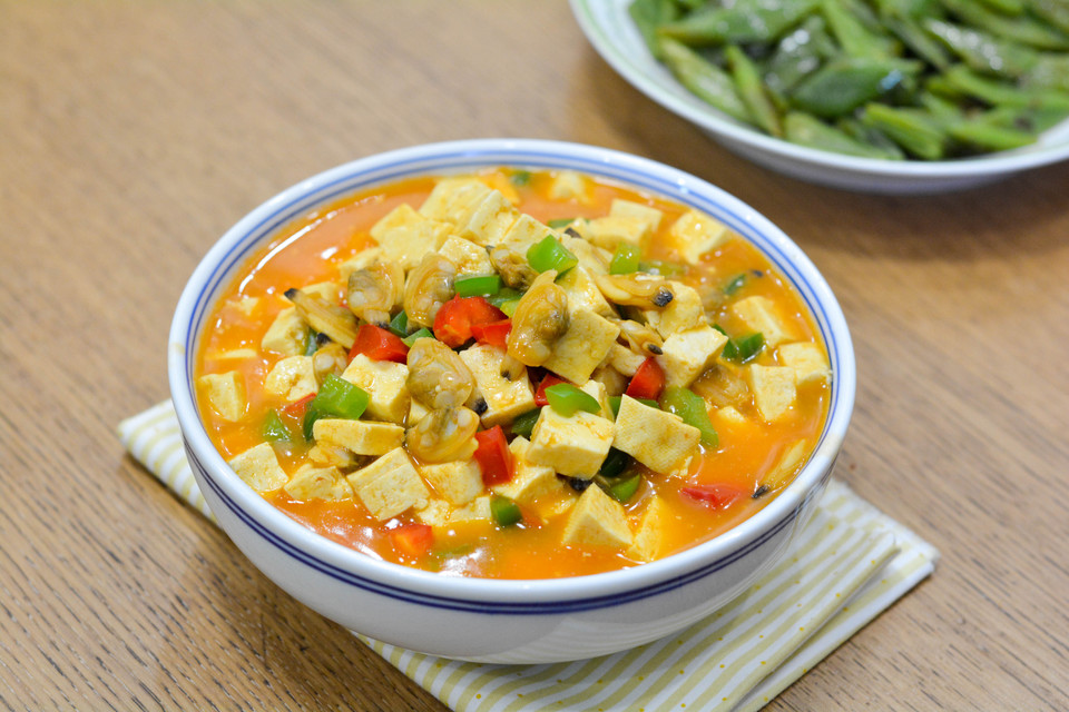 麻辣花甲豆腐的做法