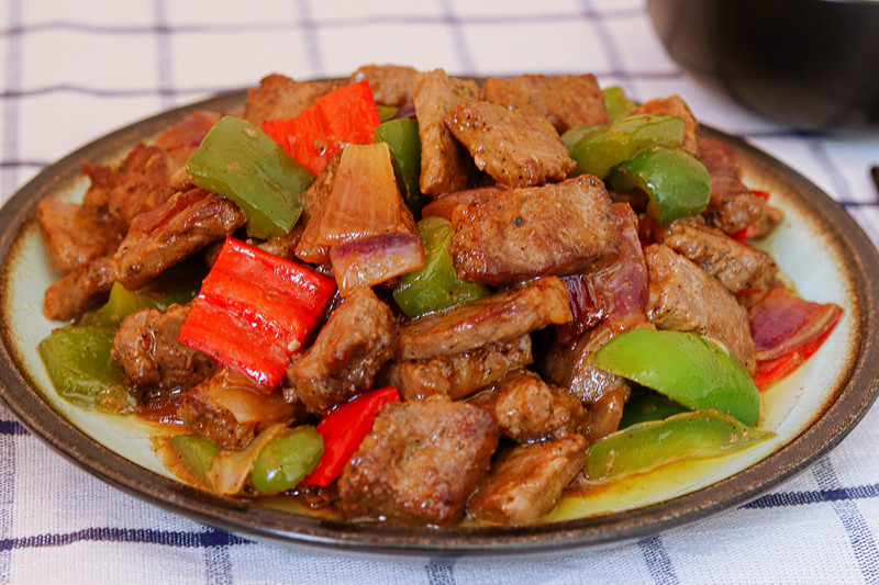 黑椒牛肉粒的做法(图8) 8.jpg