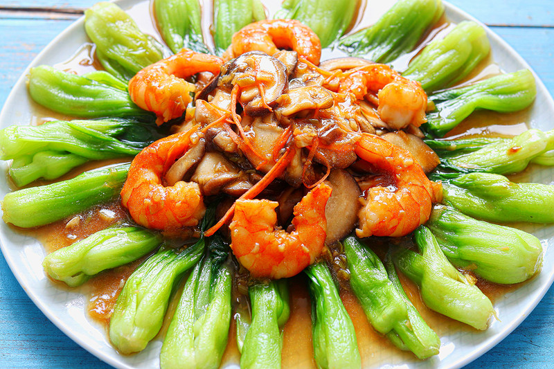 香菇油菜的做法