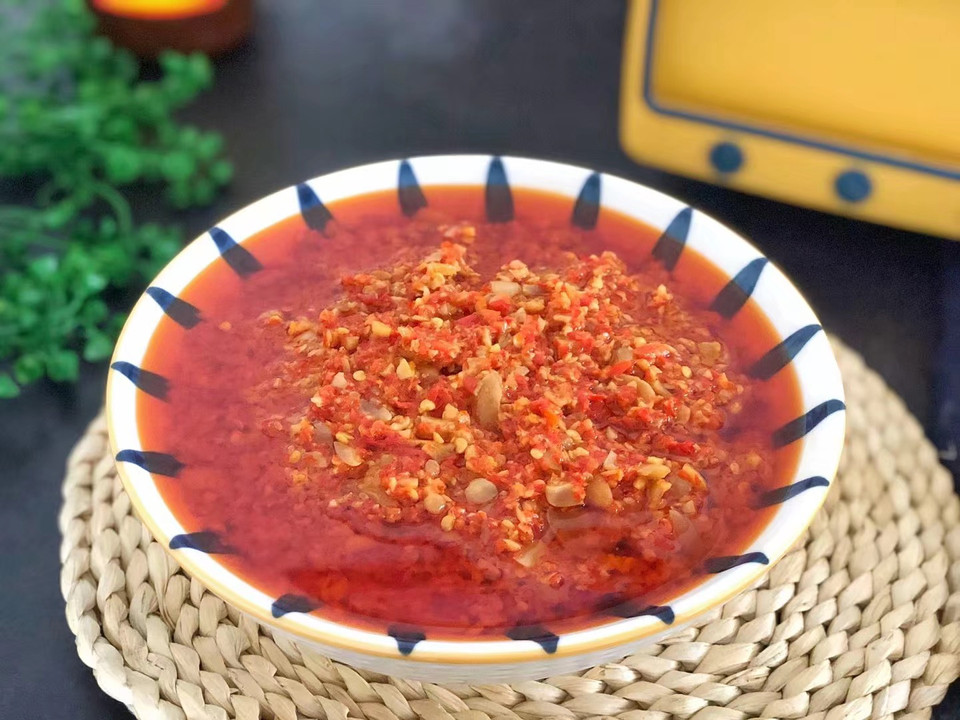 蒜蓉辣椒酱的做法