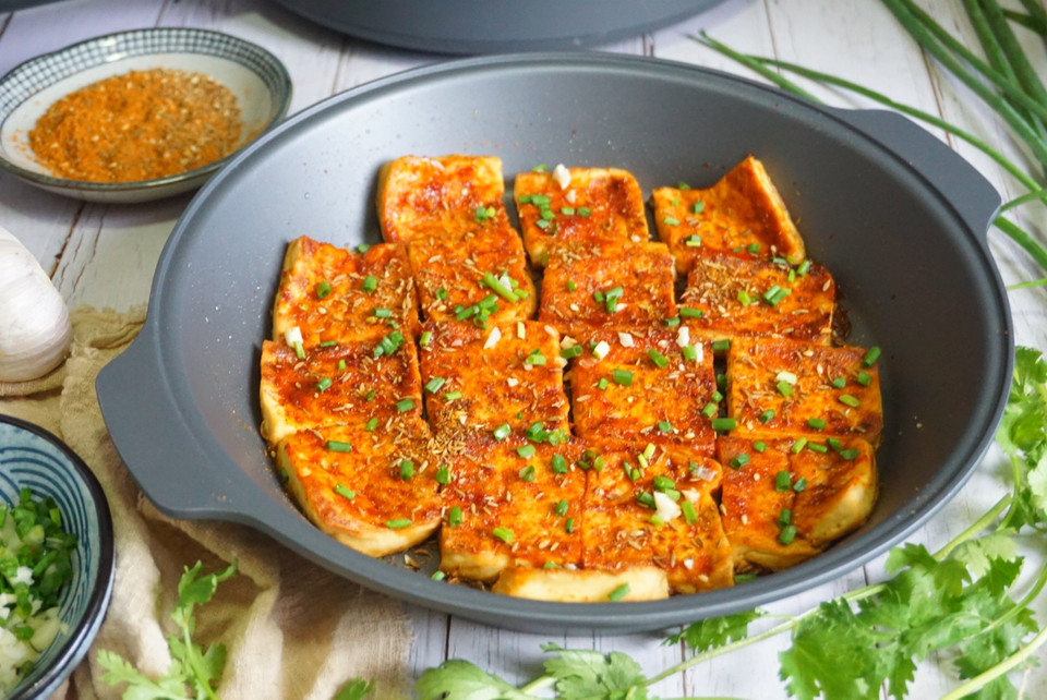 铁板豆腐的做法