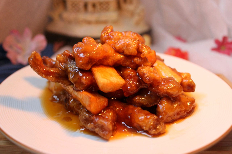 糖醋小酥肉的做法