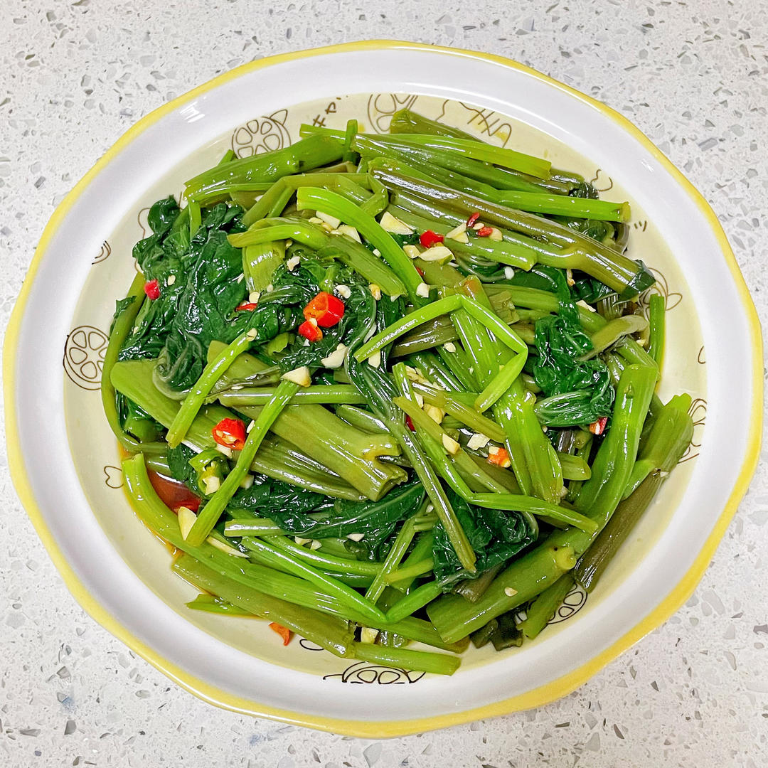凉拌空心菜的做法