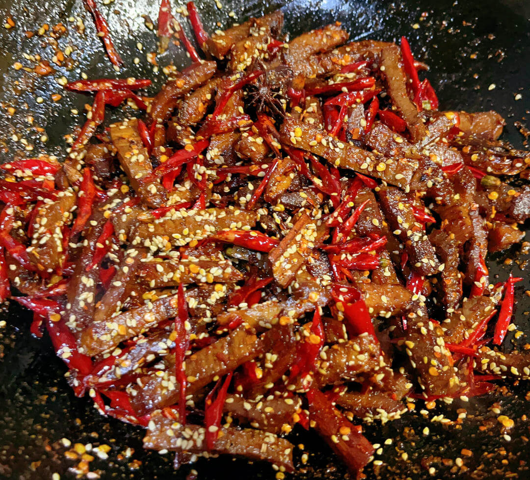 麻辣牛肉干的做法