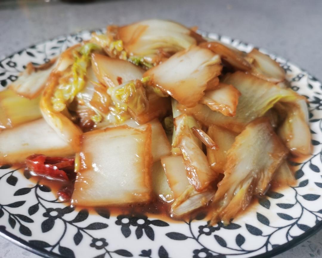 醋溜白菜的做法