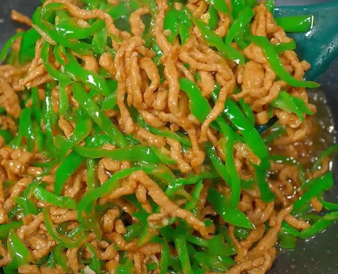青椒肉丝的做法