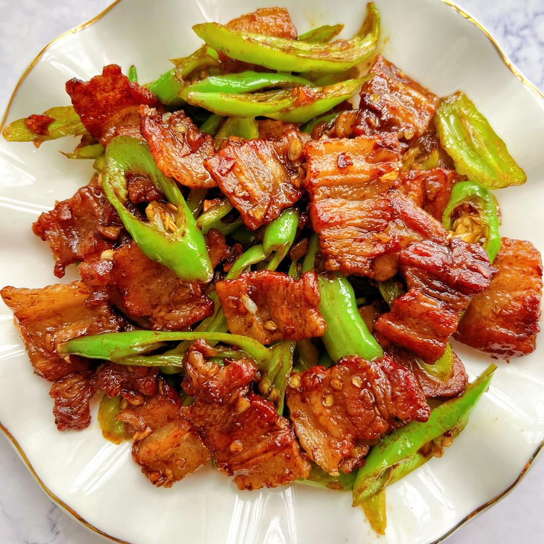 辣椒炒肉的做法