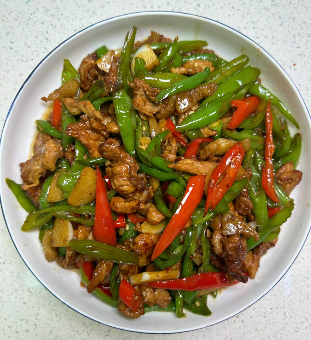 家常辣椒炒肉的做法