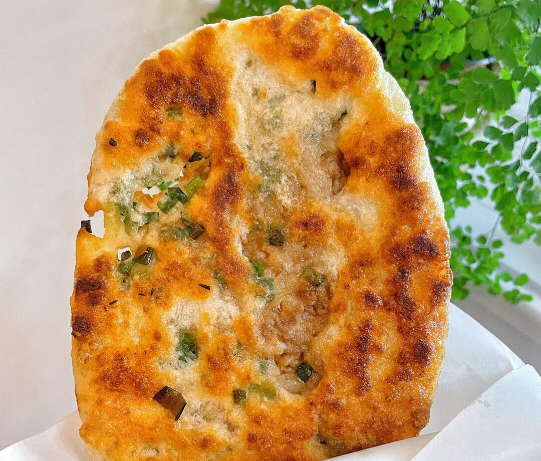 葱肉饼的做法