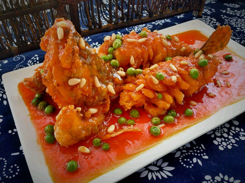 松鼠桂鱼的做法